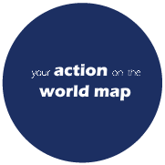 your action on the world map